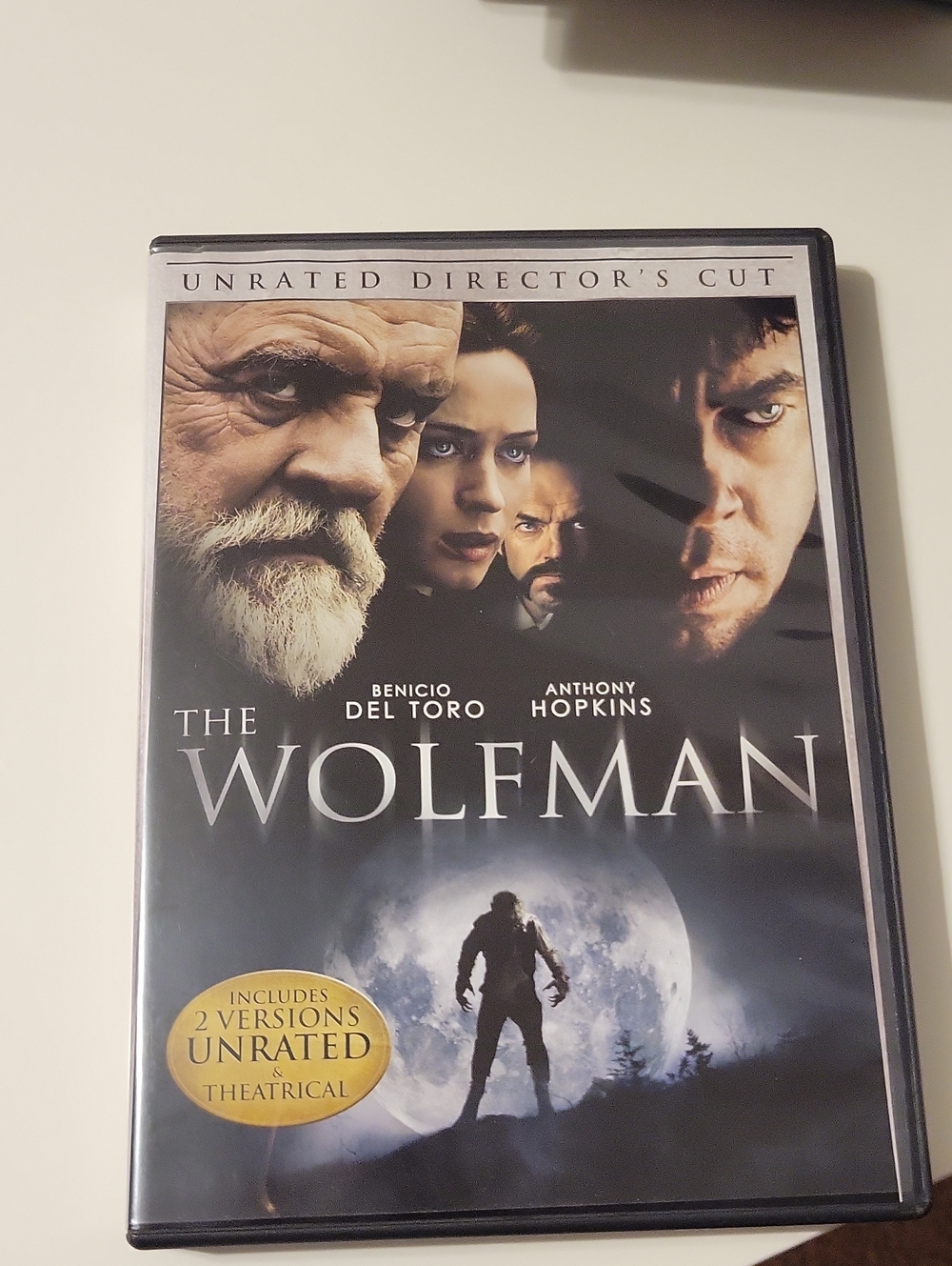 The Wolfman (Unrated Director's Cut) - Black DVD